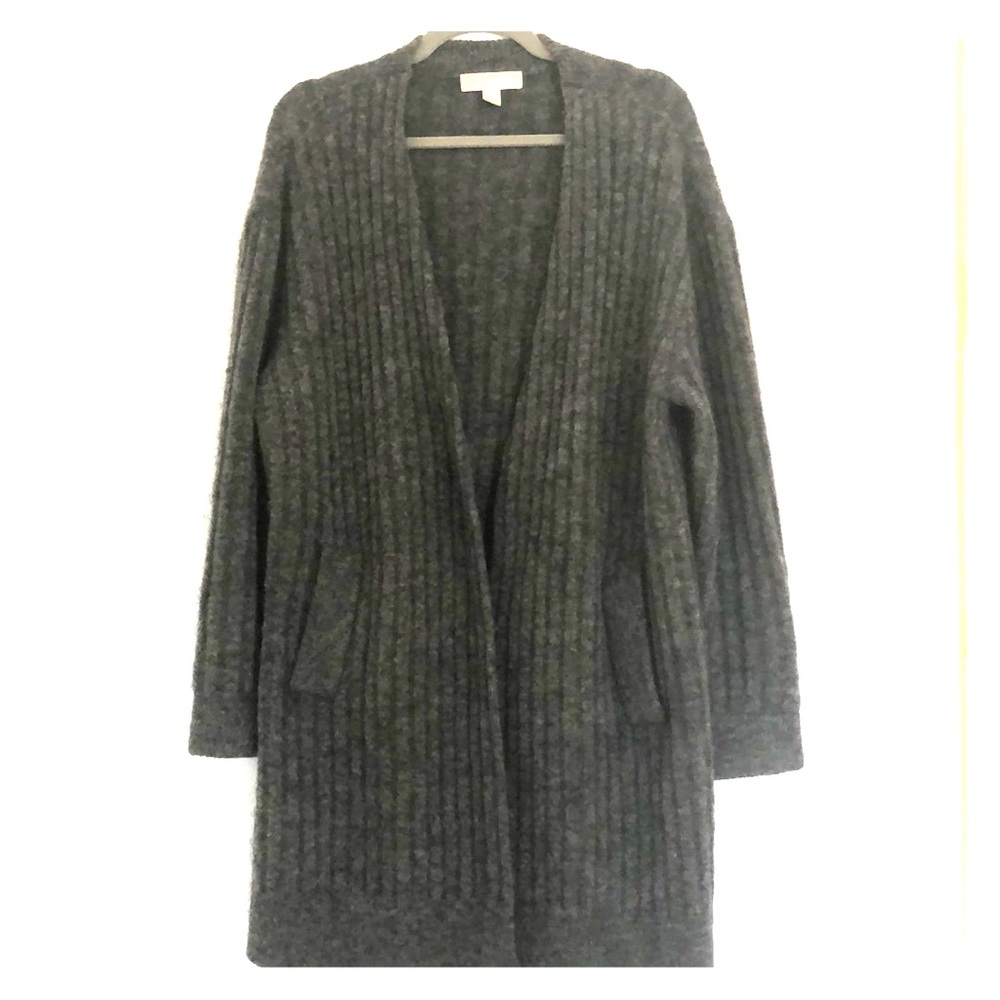 Michael Kors wool blend duster L